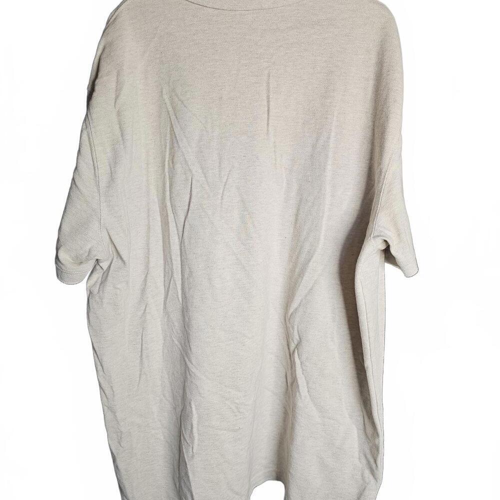 St. John's Bay Legacy Polo Shirt XL Beige Cotton - Picture 3 of 3